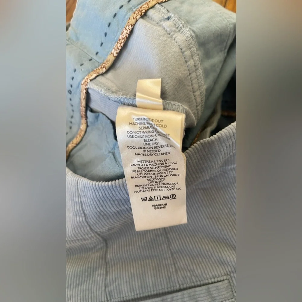 Anthropologie Harrison Corduroy Wide Leg Jeans Size 4 - Picture 7 of 7